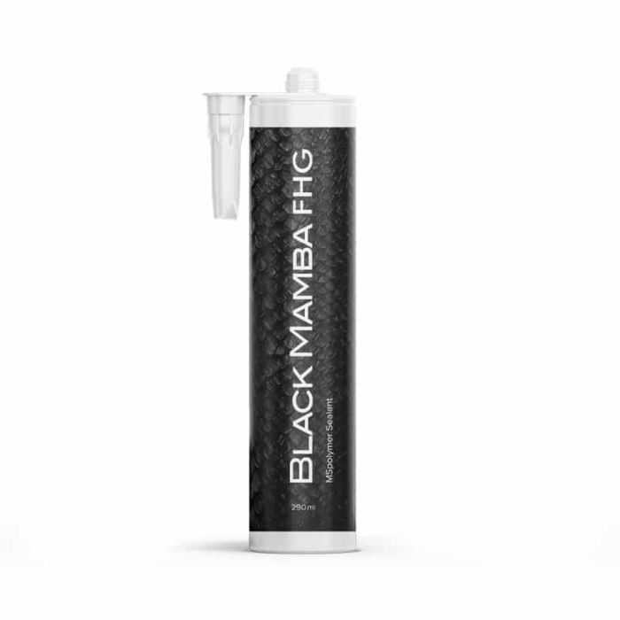 MPI-Gray-MS60 Black Mamba FHG High Tack – Superfast Mono Component Polymer Sealant Cartridge