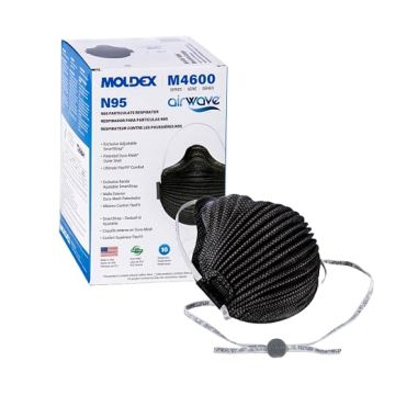 Moldex - 10pk Black N95 Mask Med/LG